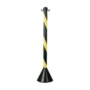 Pedestal em Plástico Zebrado 90cm